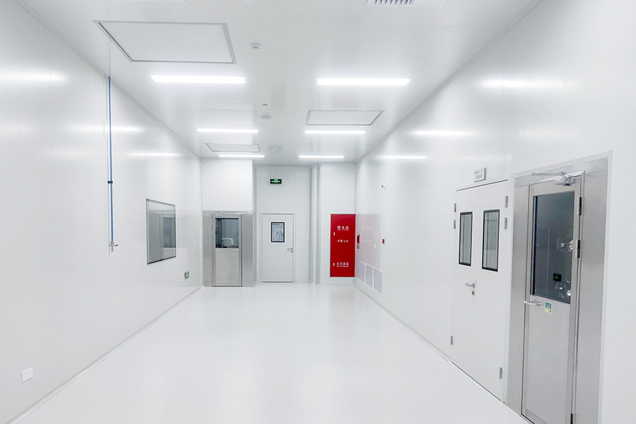 Elektronische und fotoelektrische staubfreie Werkstatt